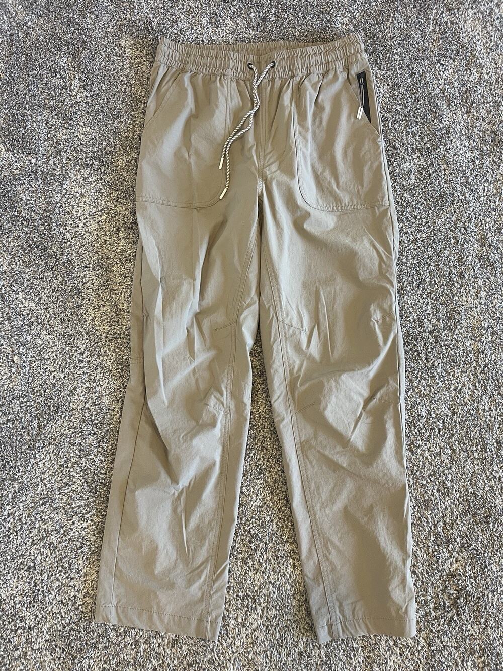 Bearded Goat Women’s Medium Tan Hiking Pants Elastic Waist
